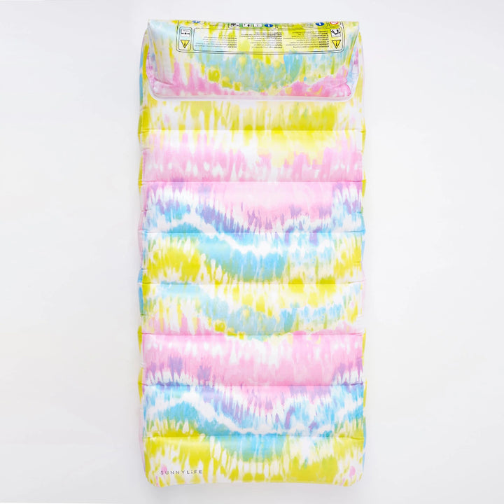 SUNNYLiFE Lilo Lounger - Tie Dye Sorbet