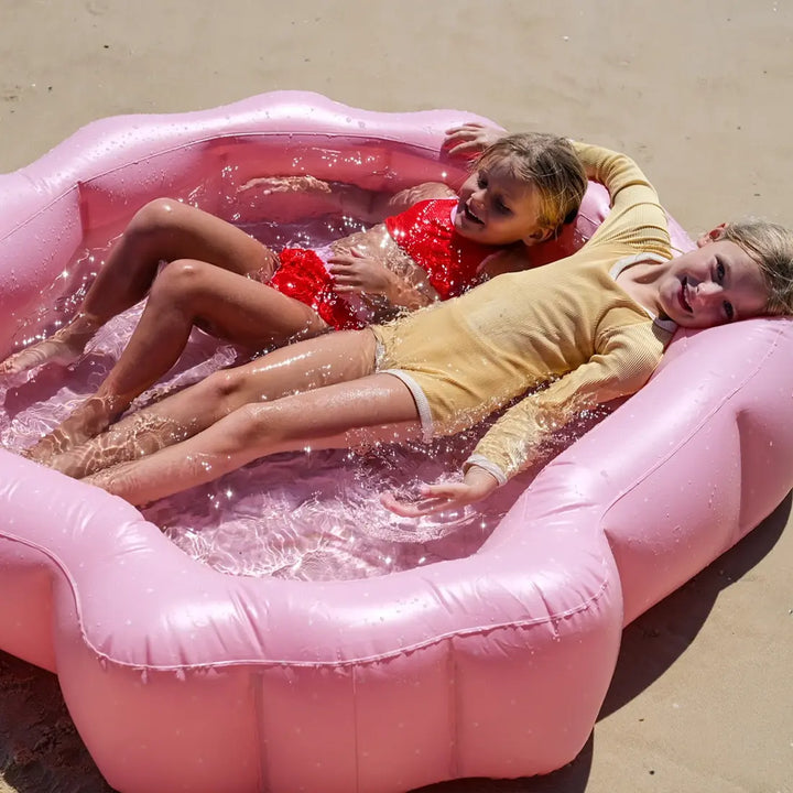 SUNNYLiFE Inflatable Backyard Pool - Ocean Treasure Rose