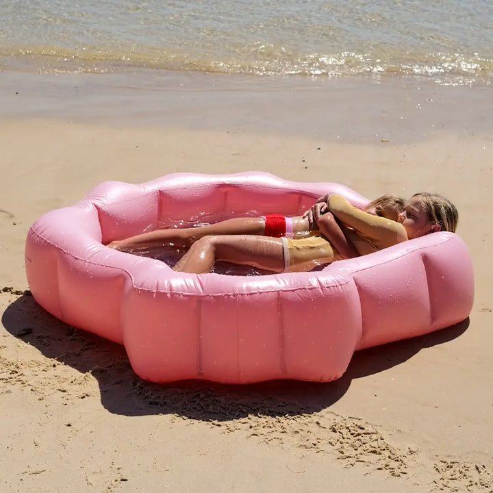 SUNNYLiFE Inflatable Backyard Pool - Ocean Treasure Rose