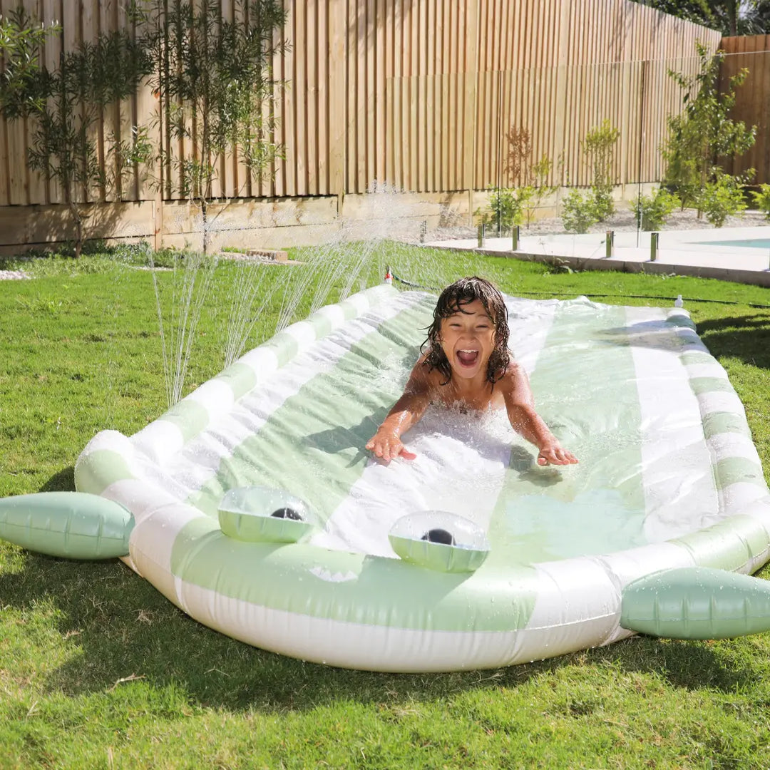 SUNNYLiFE Slip and Slide - Shark Tribe Khaki