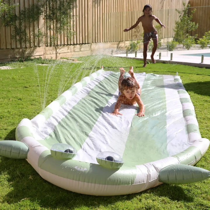 SUNNYLiFE Slip and Slide - Shark Tribe Khaki