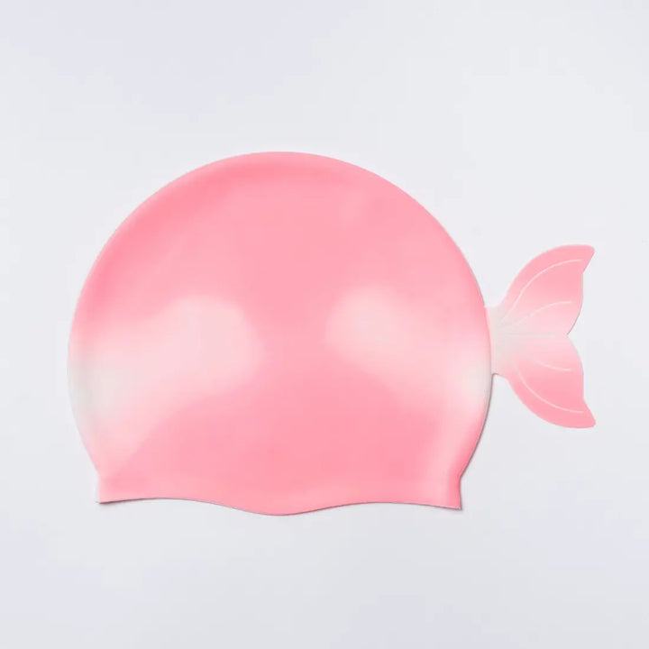 SUNNYLiFE Shaped Swimming Cap - Ocean Treasure Rose Ombre