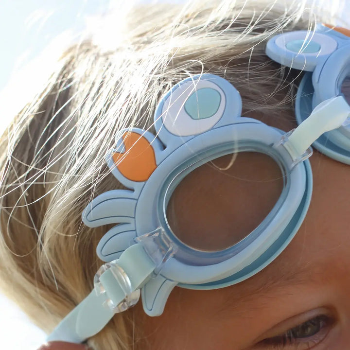 SUNNYLiFE Mini Swim Goggles - Sonny the Sea Creature Blue