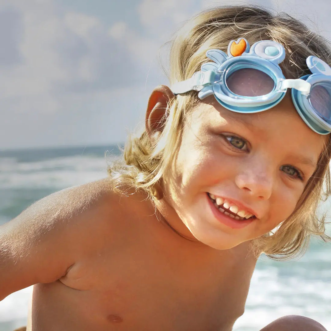 SUNNYLiFE Mini Swim Goggles - Sonny the Sea Creature Blue