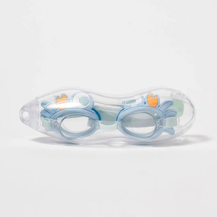 SUNNYLiFE Mini Swim Goggles - Sonny the Sea Creature Blue