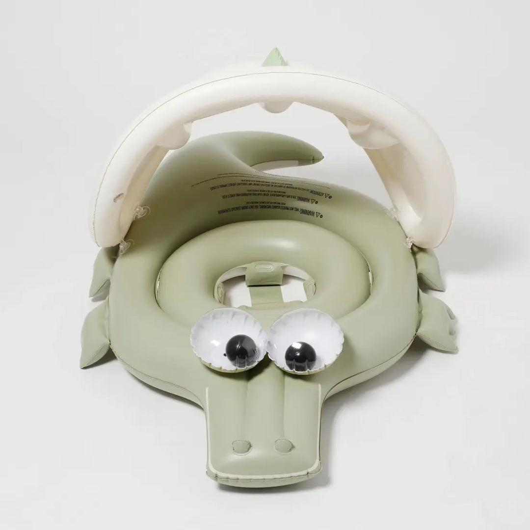 SUNNYLiFE Baby Float - Cookie the Croc Khaki