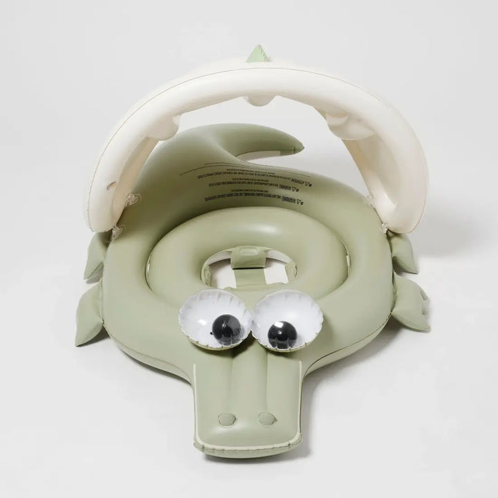 SUNNYLiFE Baby Float - Cookie the Croc Khaki