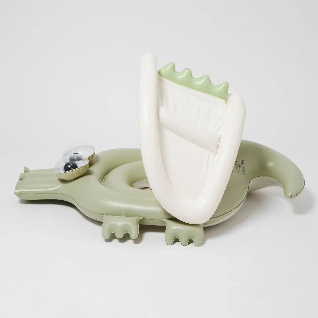 SUNNYLiFE Baby Float - Cookie the Croc Khaki