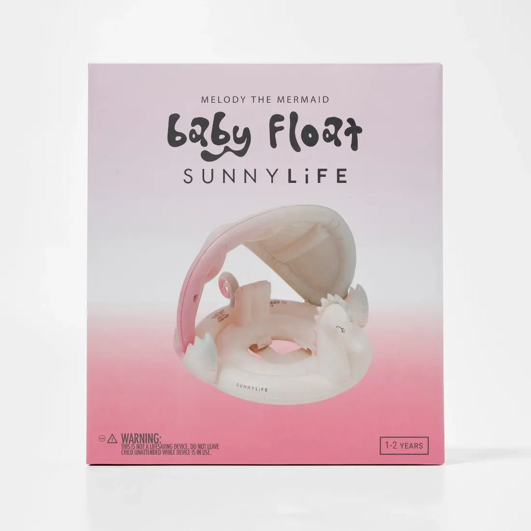 SUNNYLiFE Baby Float - Melody the Mermaid Multi