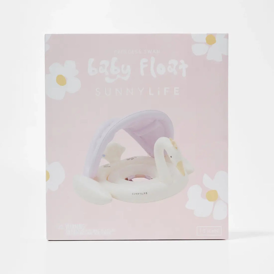 SUNNYLiFE Baby Float - Princess Swan Multi