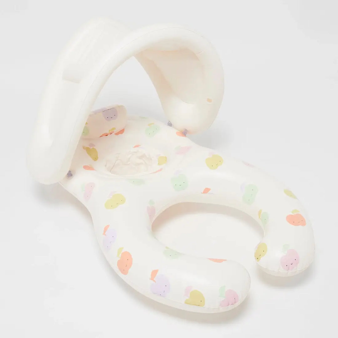 SUNNYLiFE Float Together Baby Seat - Apple Sorbet Multi