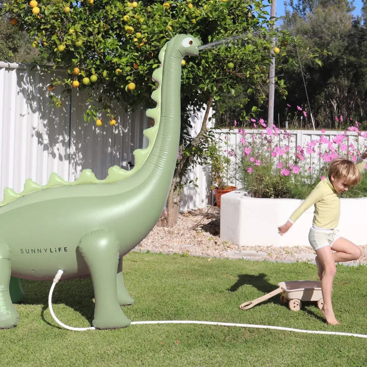 SUNNYLiFE Dino Giant Sprinkler - Into the Wild Khaki