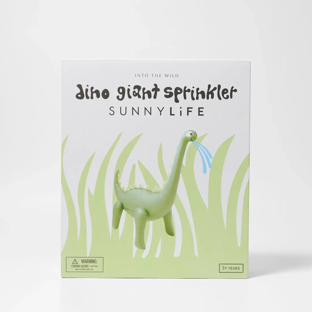 SUNNYLiFE Dino Giant Sprinkler - Into the Wild Khaki