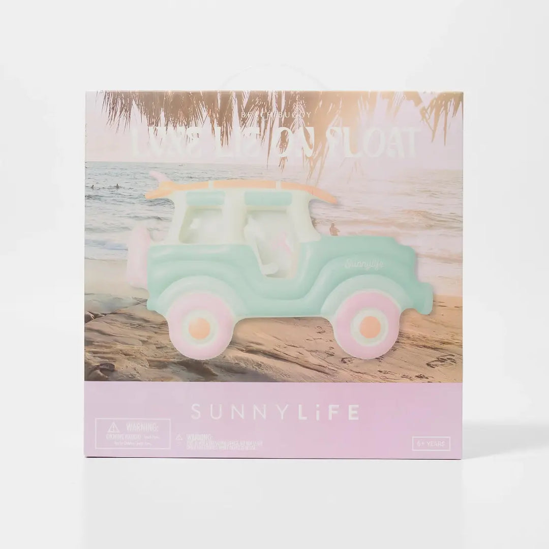 SUNNYLiFE Luxe Lie-On Float - Beach Buggy Multi