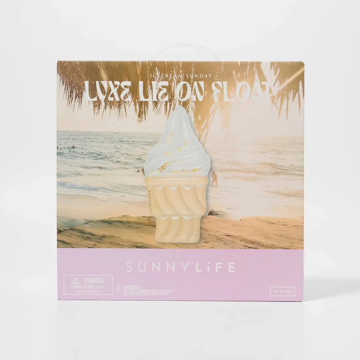 SUNNYLiFE Luxe Lie-On Float - Ice Cream Sunday Multi