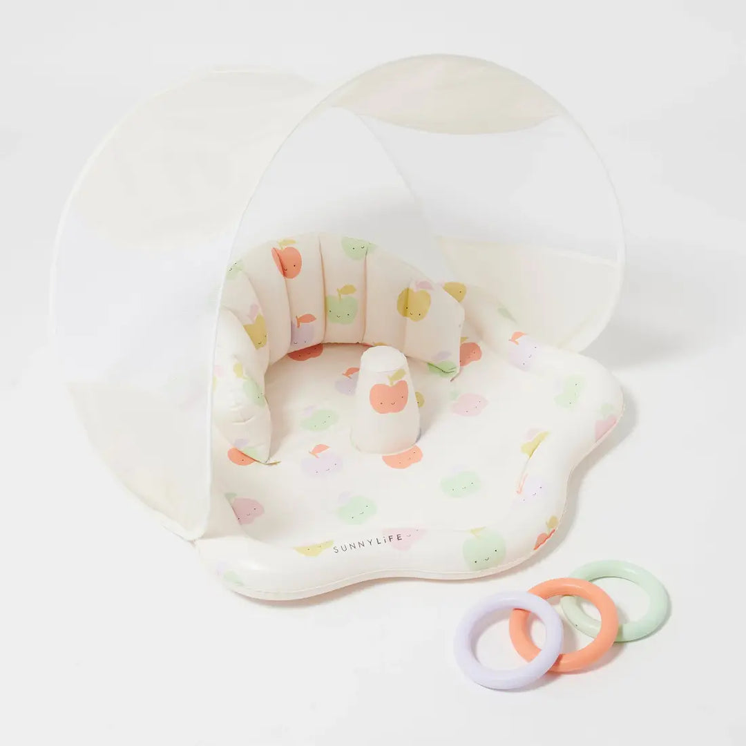 SUNNYLiFE Baby Playmat with Shade - Apple Sorbet Multi