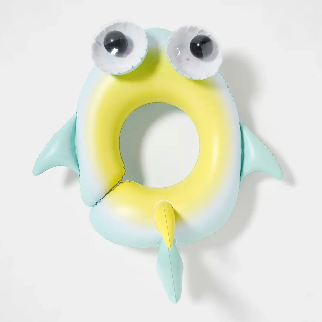 SUNNYLiFE Kids Pool Ring - Salty the Shark Multi