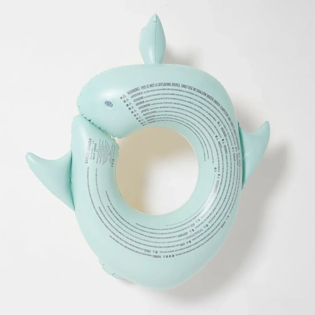 SUNNYLiFE Kids Pool Ring - Salty the Shark Multi