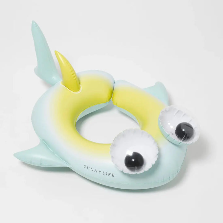 SUNNYLiFE Kids Pool Ring - Salty the Shark Multi