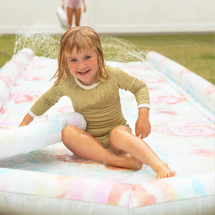 SUNNYLiFE Slip, Slide and Body Board Set - Tie Dye