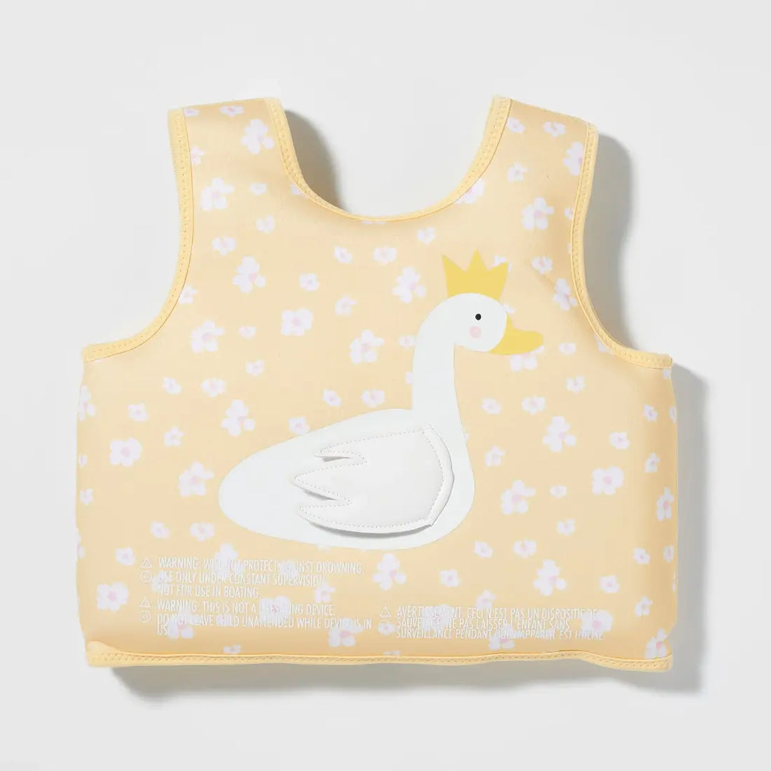 SUNNYLiFE Kids Swim Vest (3-6) - Princess Swan Buttercup