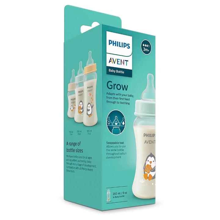 Philips Avent Grow Bottle (1M+) - 9oz/250ml (Single Pack)