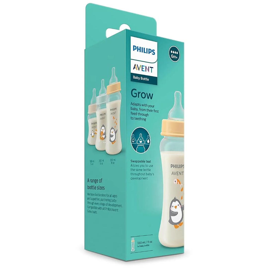 Philips Avent Grow Bottle (6M+) - 11oz/330ml (Single Pack)