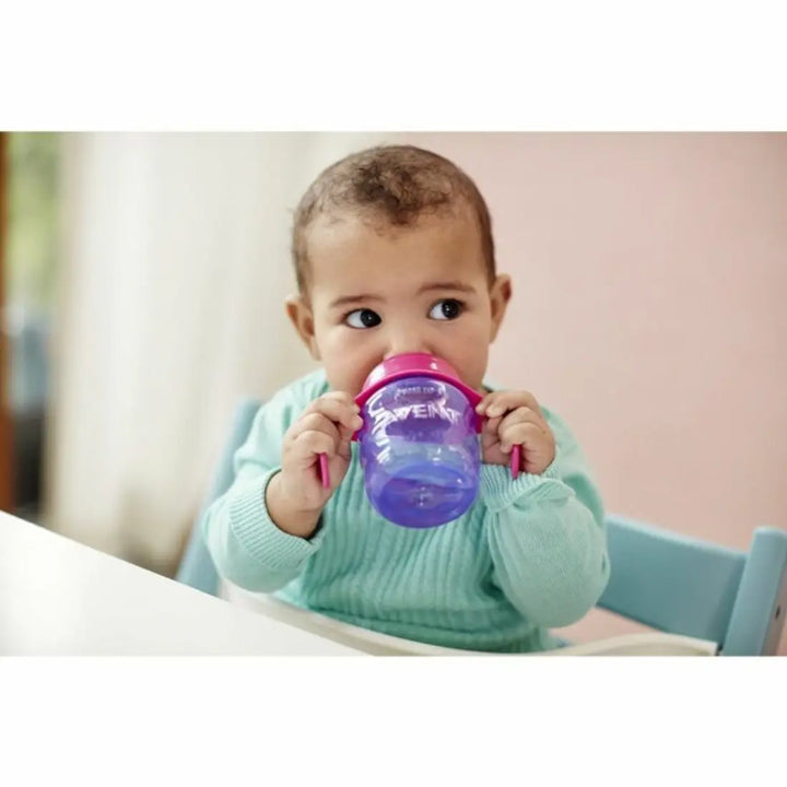 Philips Avent Spout Cup (Pink) (6m+) - 9oz/200ml (Single Pack)