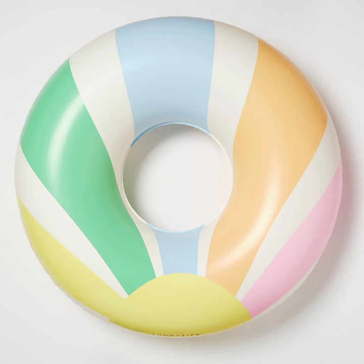 SUNNYLiFE Pool Side Tube Float - Pastel Gelato