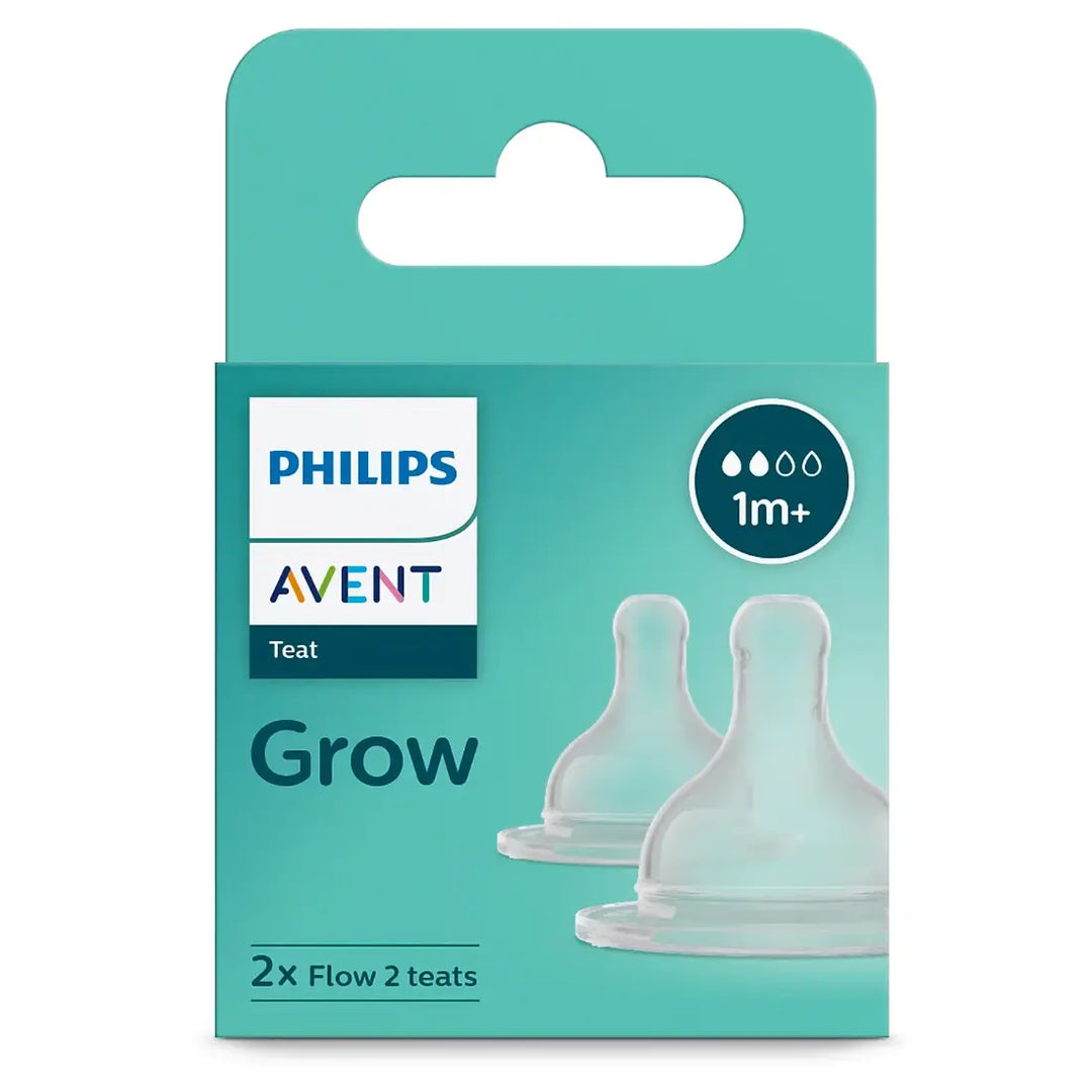 Philips Avent Grow Teat (1M+) (Twin Pack)