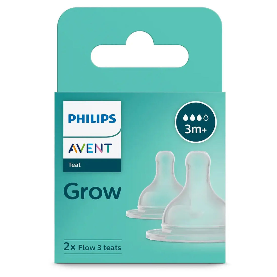 Philips Avent Grow Teat (3M+) (Twin Pack)