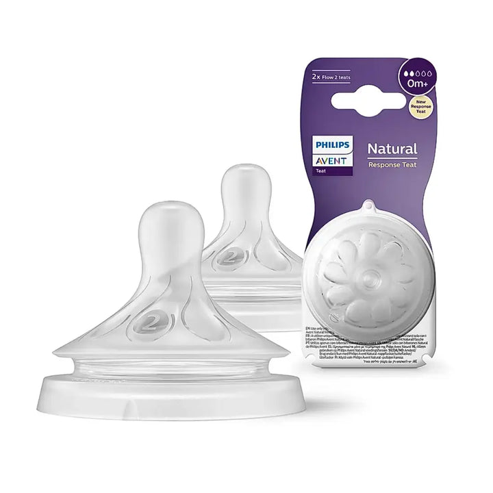 Philips Avent Natural Response Teat (0M+) (Twin Pack)