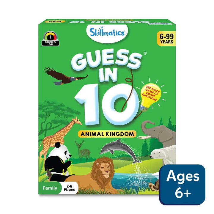 Skillmatics Guess in 10 Animal Kingdom