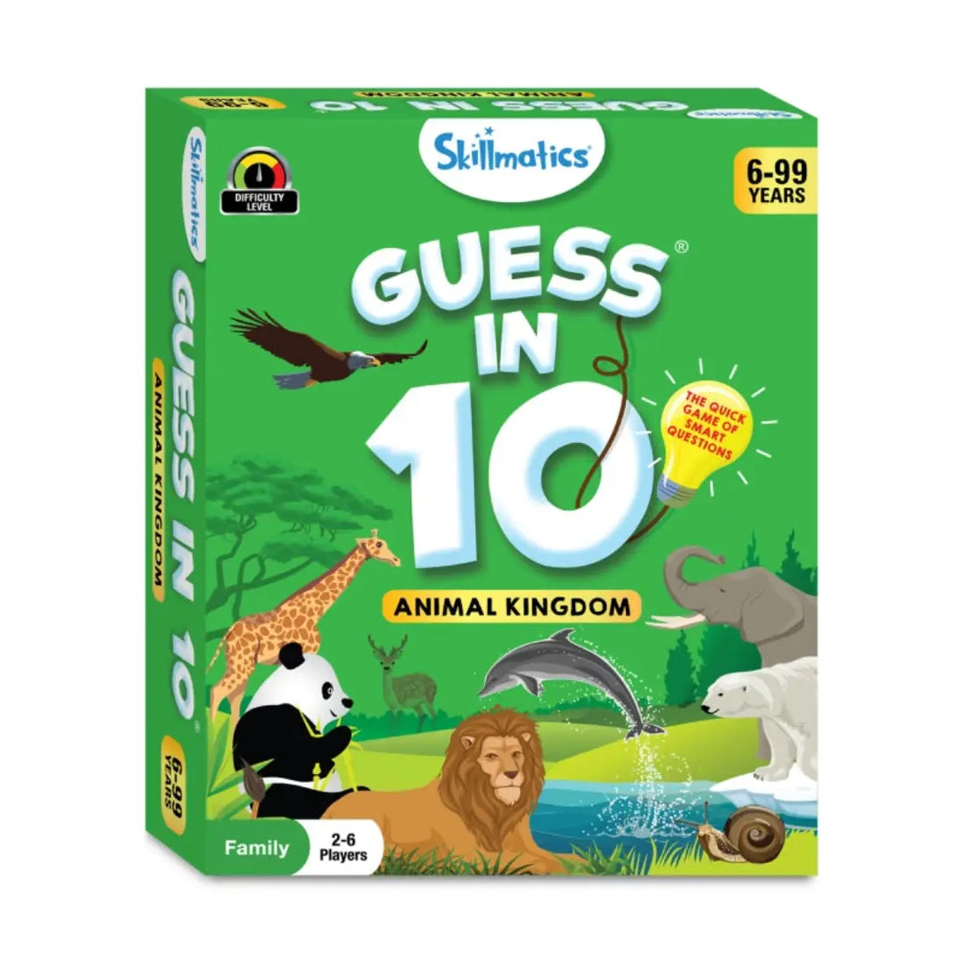 Skillmatics Guess in 10 Animal Kingdom