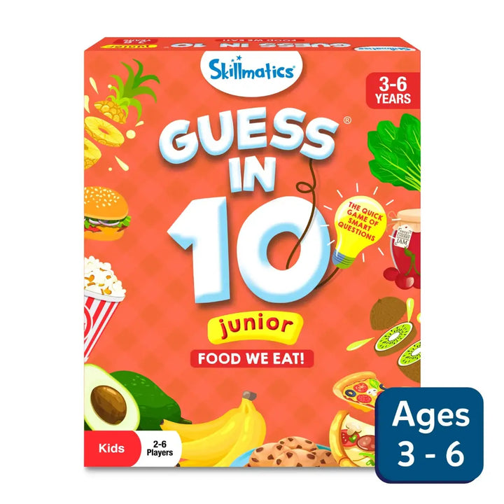 Skillmatics Guess in 10 Junior Food We Eat!