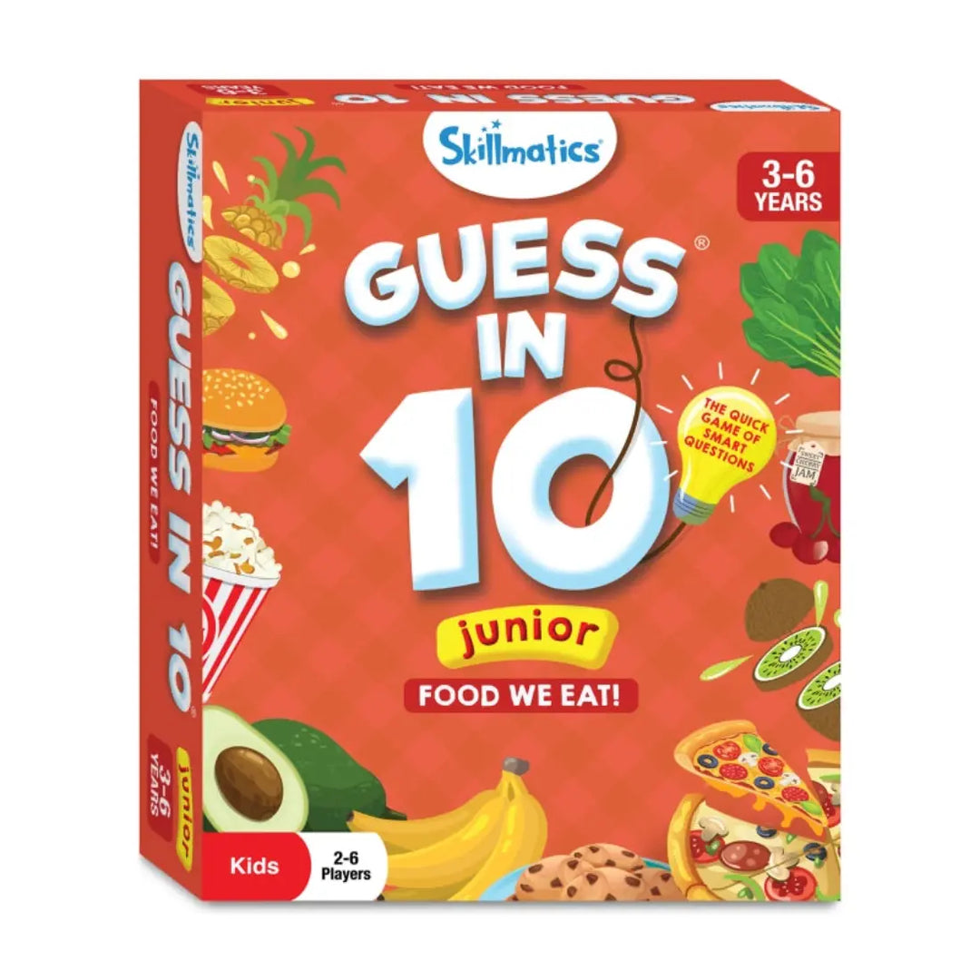 Skillmatics Guess in 10 Junior Food We Eat!