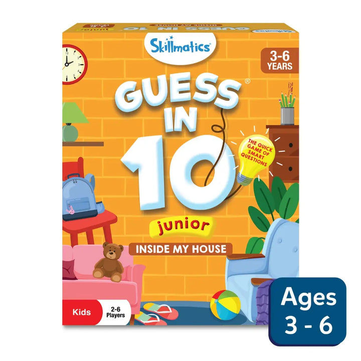 Skillmatics Guess in 10 Junior Inside My House