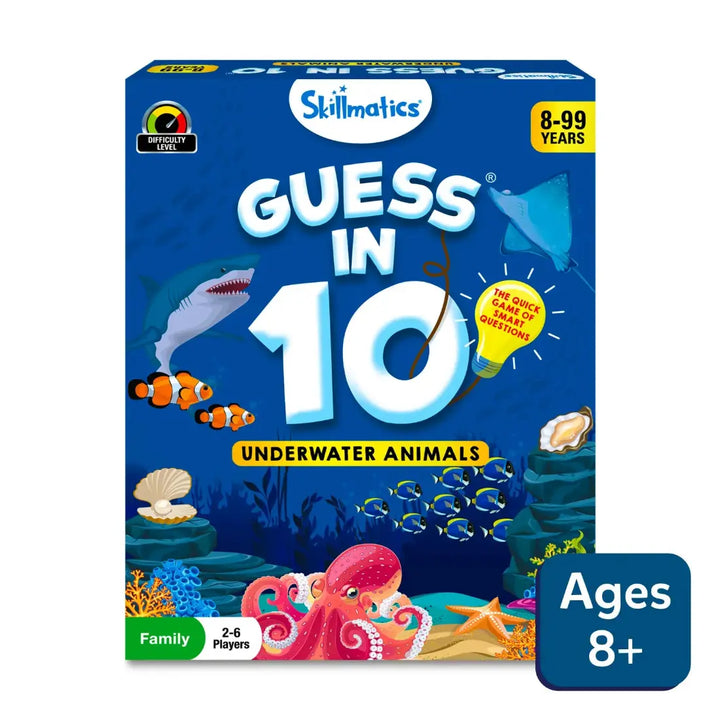 Skillmatics Guess in 10 Underwater Animals