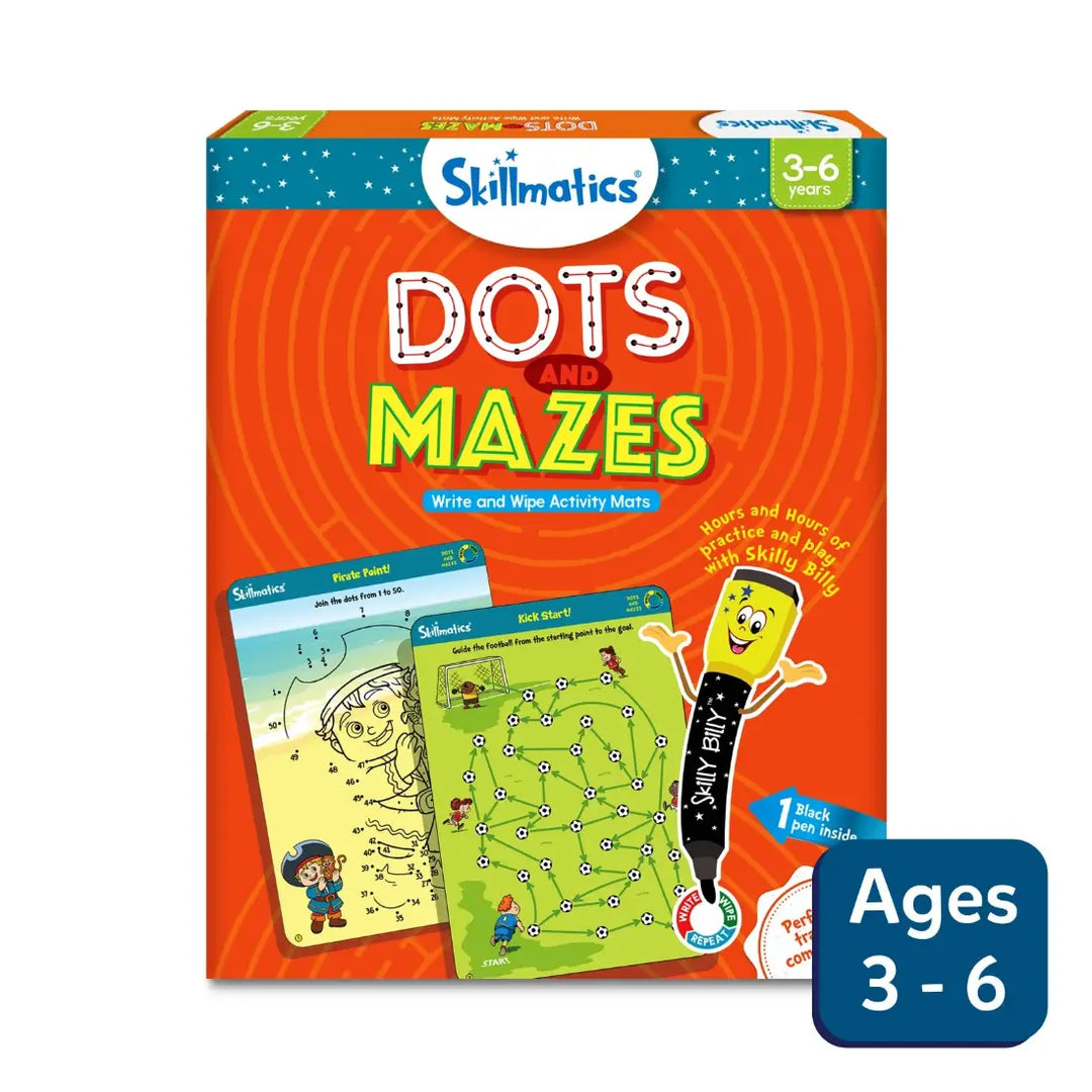 Skillmatics Dots & Mazes