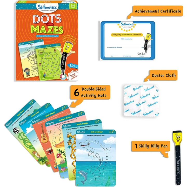 Skillmatics Dots & Mazes