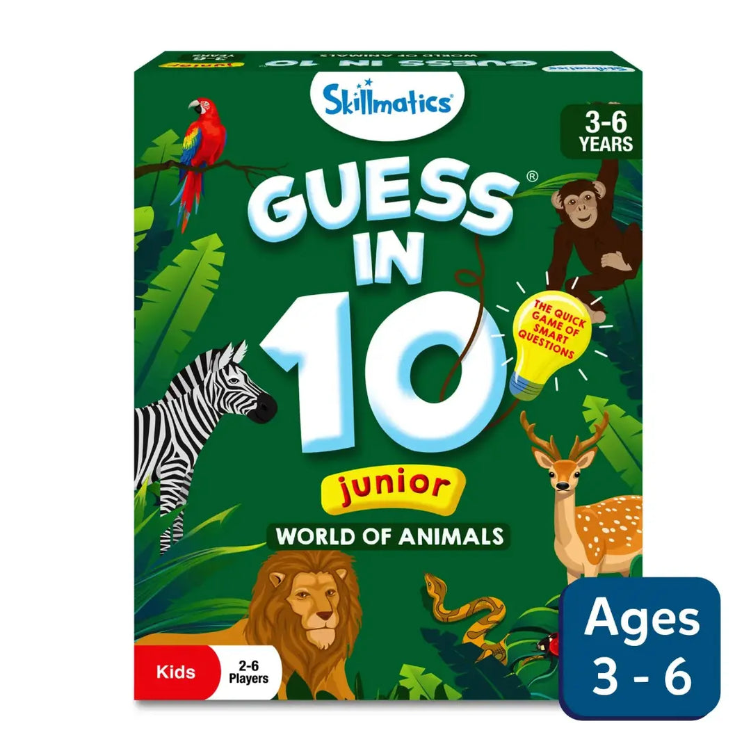 Skillmatics Guess in 10 Junior World Of Animals