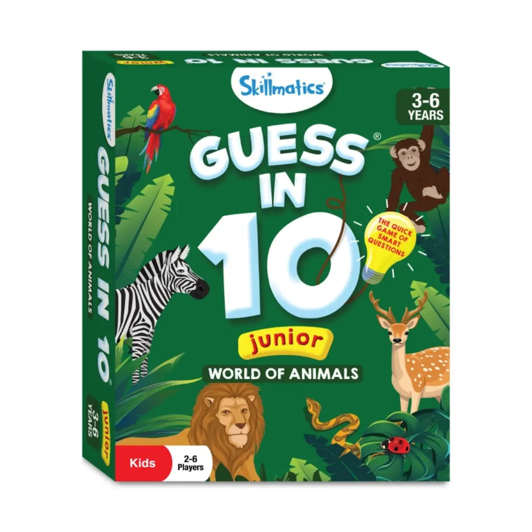 Skillmatics Guess in 10 Junior World Of Animals