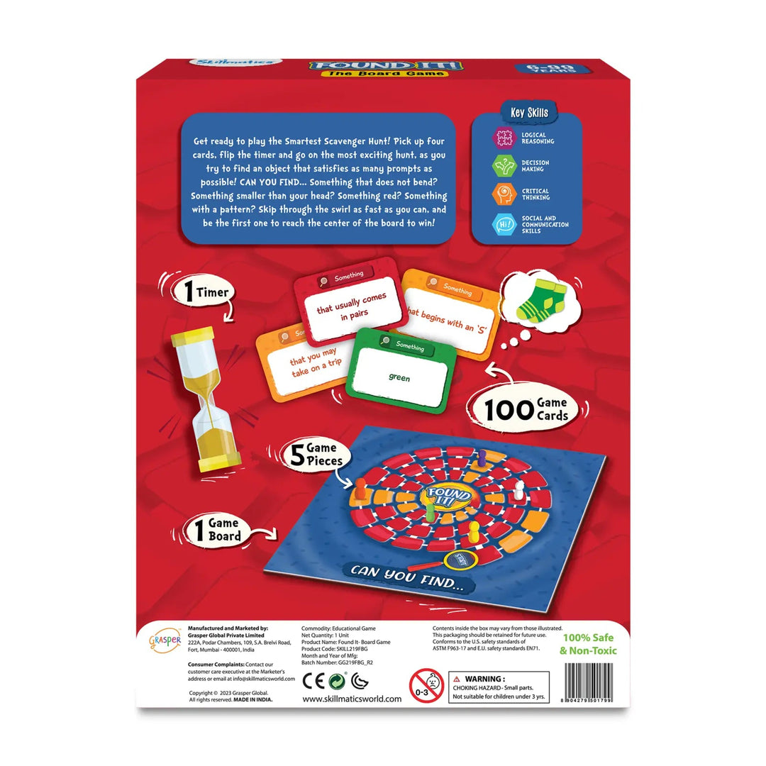 Skillmatics Found It! Board Game