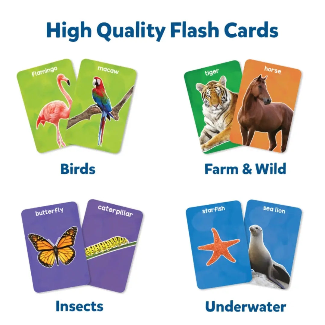 Skillmatics Flash Cards First 100 Animals