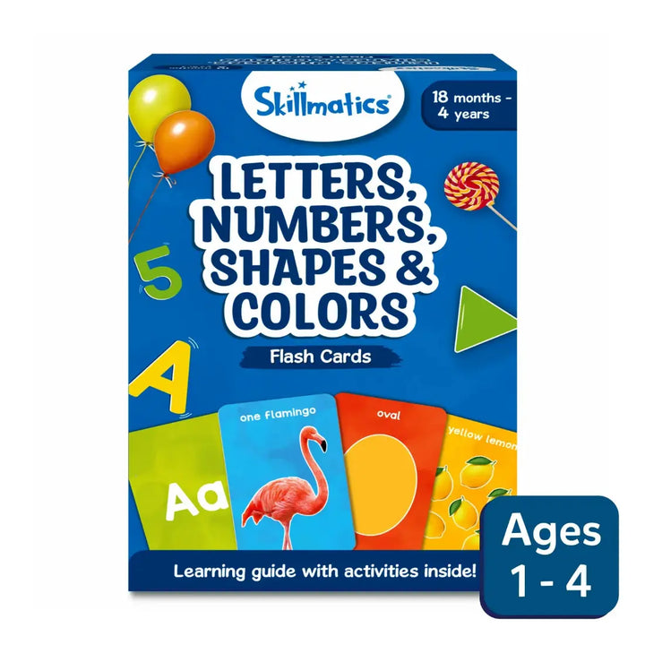 Skillmatics Flash Cards Letters, Numbers, Shapes & Colors