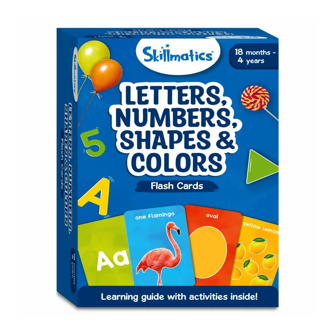 Skillmatics Flash Cards Letters, Numbers, Shapes & Colors