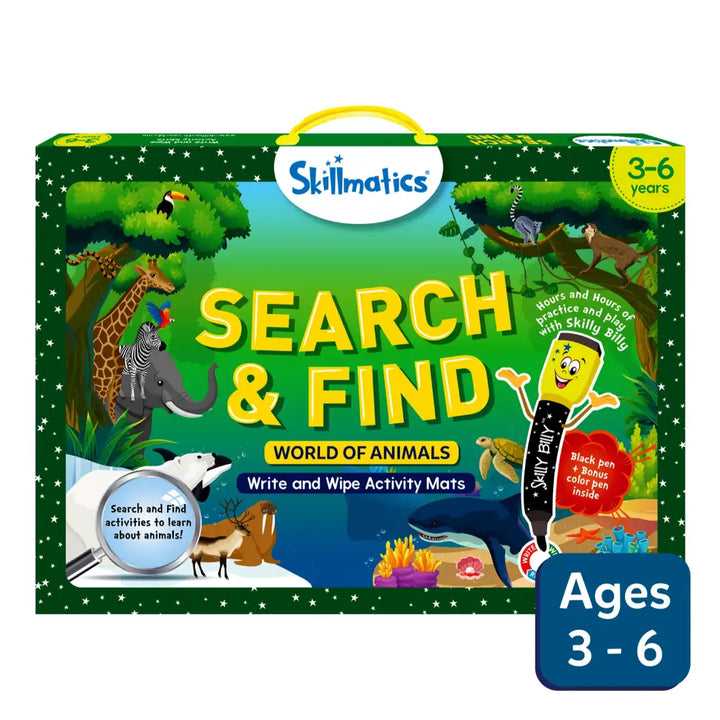 Skillmatics Search & Find Animals