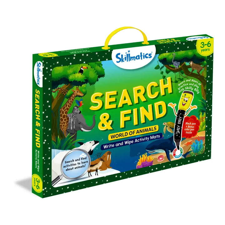 Skillmatics Search & Find Animals