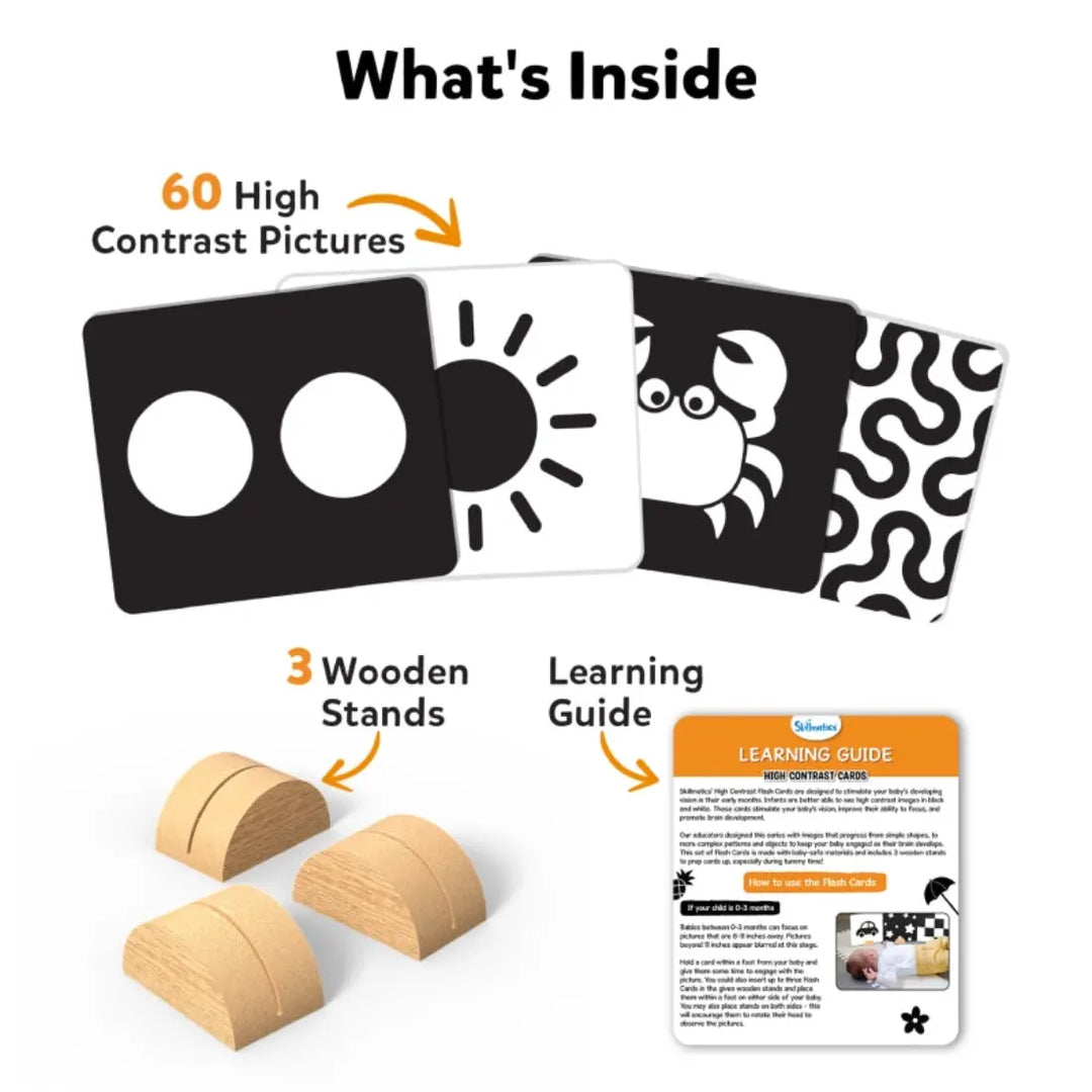 Skillmatics High Contrast Flash Cards