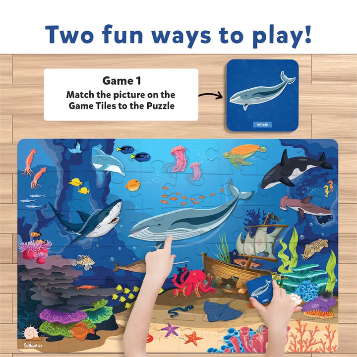 Skillmatics Piece & Play Underwater Animals